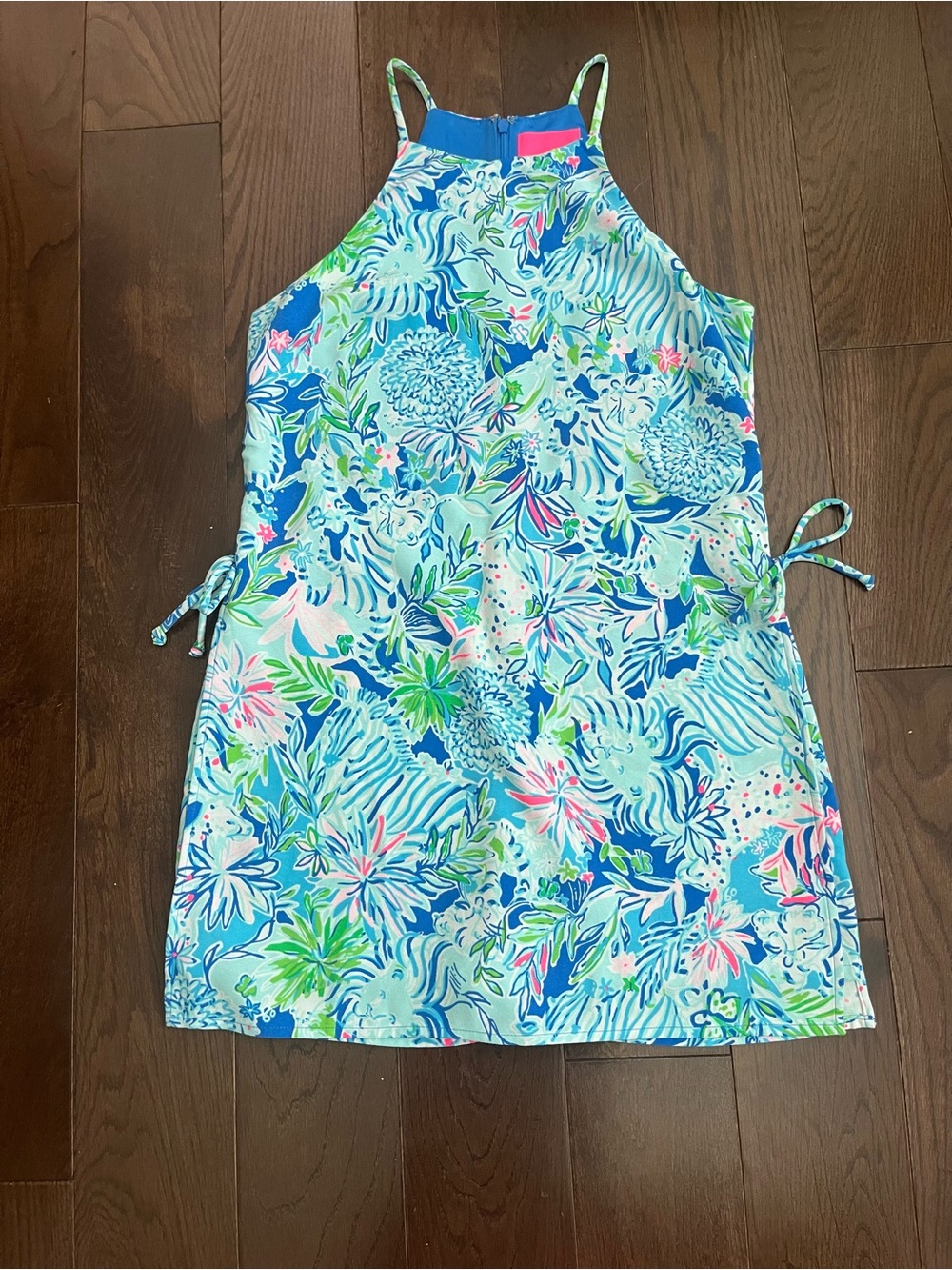 Lilly Pulitzer Side Tie Halter Romper - Picture 2 of 6